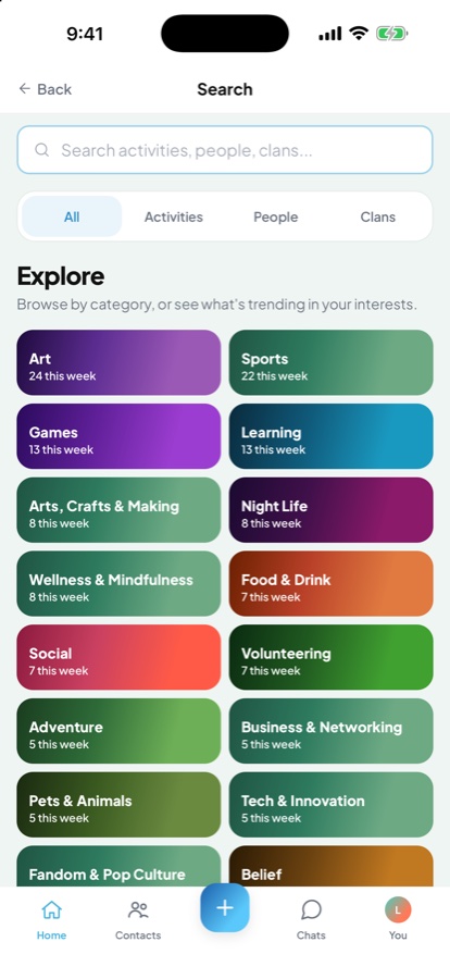 Explore: categories and what's on across the UAE